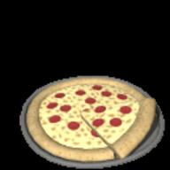 clipart pizza // 130x130 // 47KB